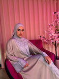 Satin abaya