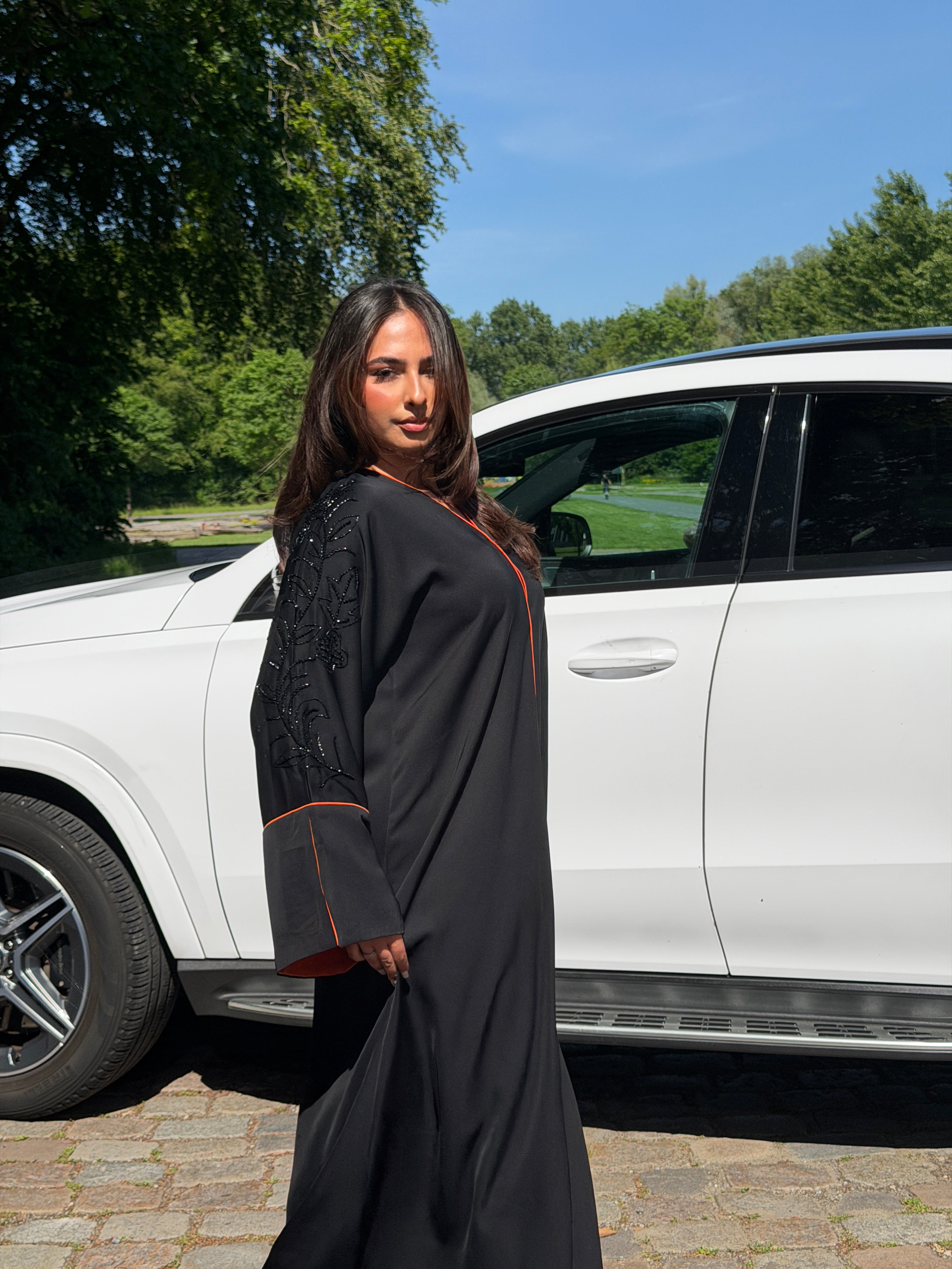 Jellaba abaya Orange