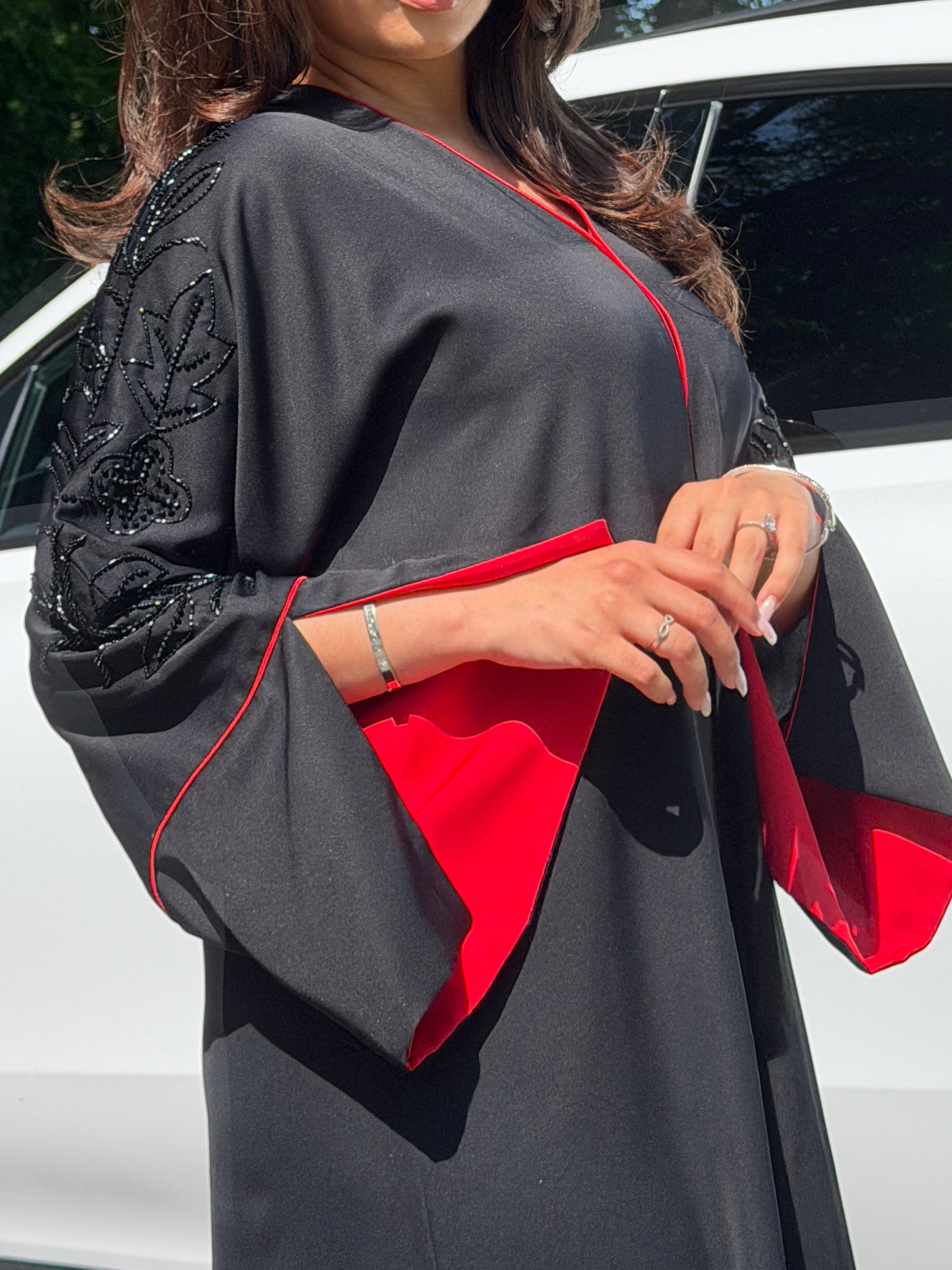 Jellaba abaya Red