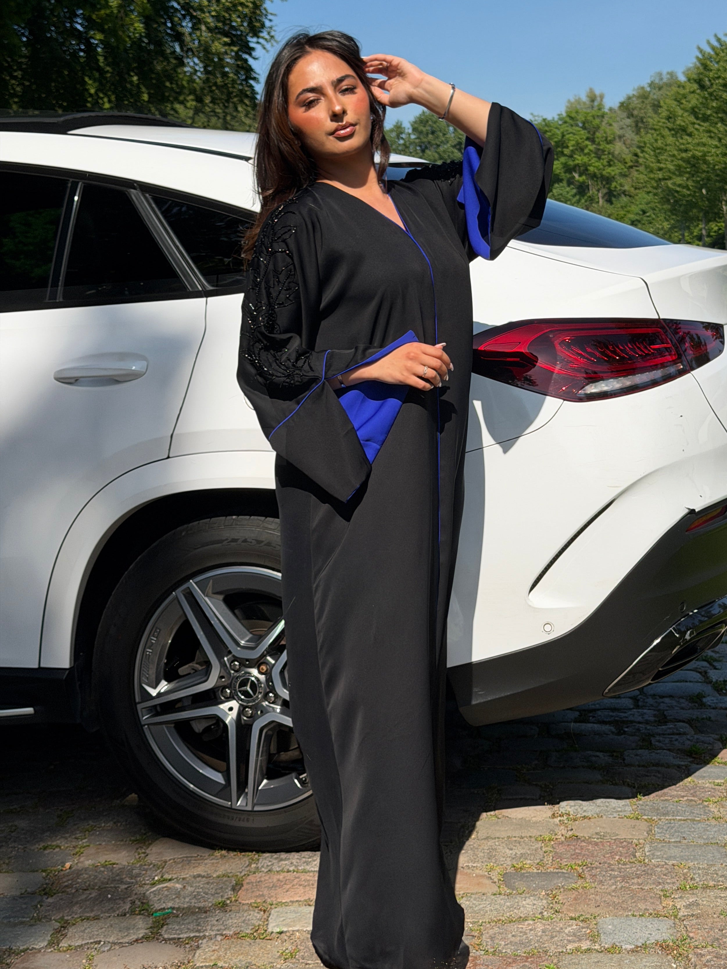 Jellaba abaya Blue