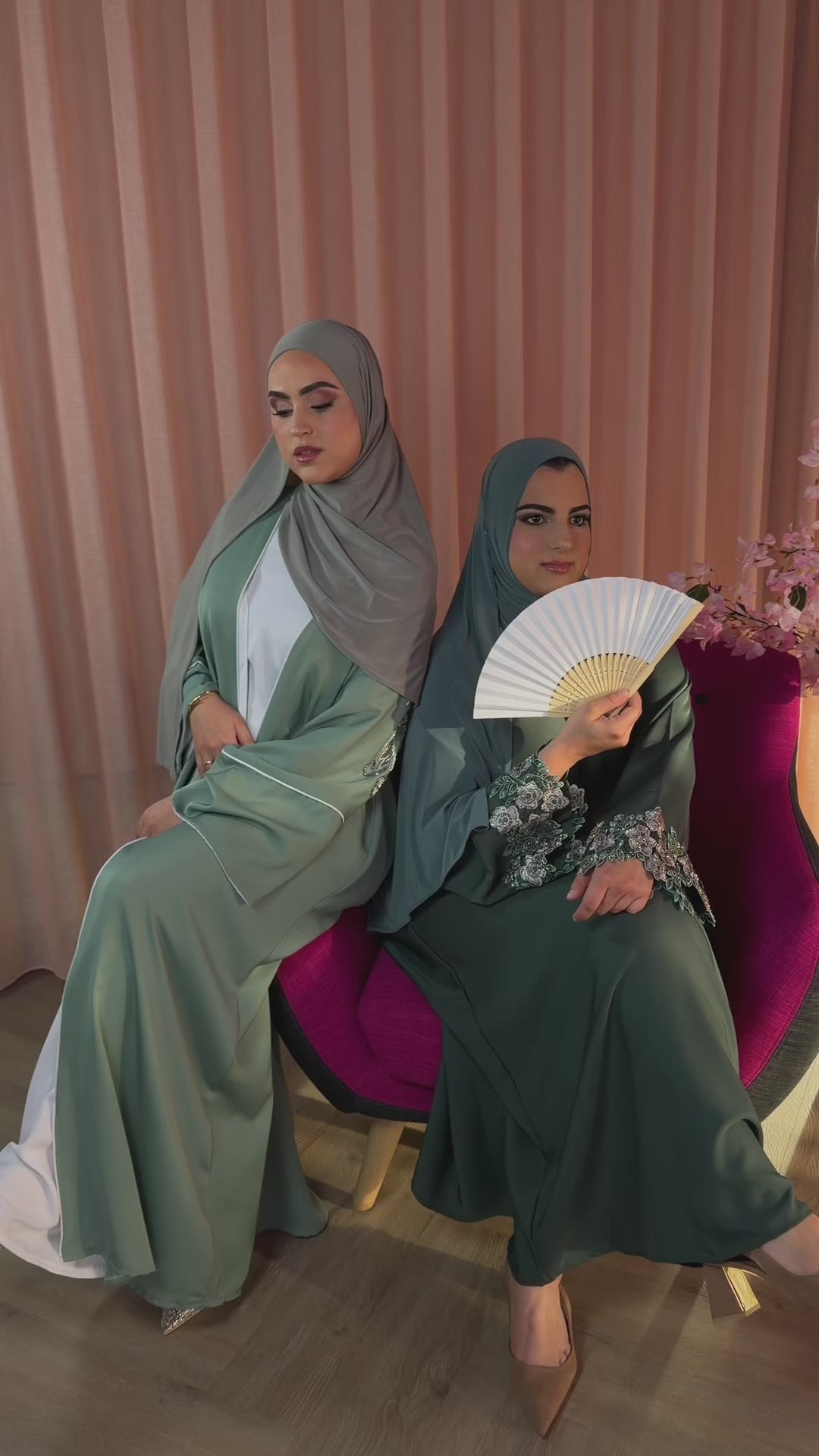 Sfifa abaya Deep Teal